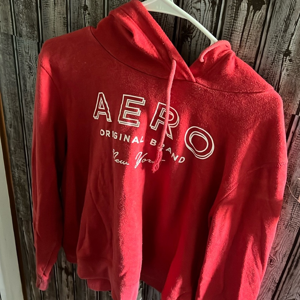 Red Aero Hoodie
